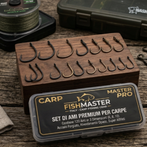 Set di ami carp fishing