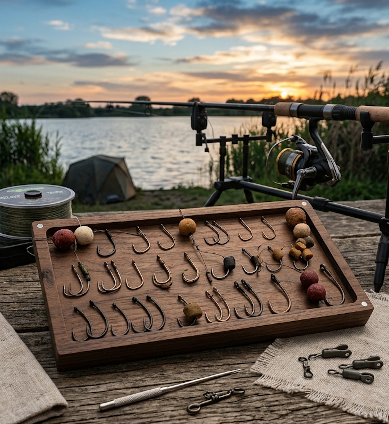 Set di ami carp fishing - Image 3